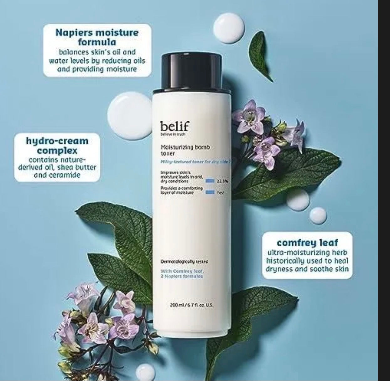 Belief Moisturizing Bomb Milky Toner